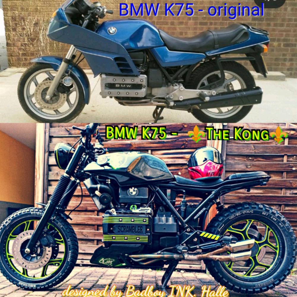 Motorrad verkaufen BMW K75 Scrambler  Ankauf